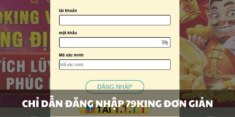 Đăng nhập 79king tận dụng